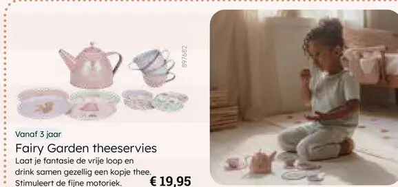 Aanbieding: Fairy Garden theeservies