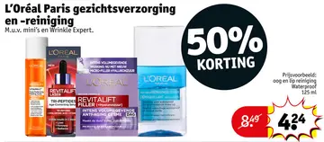 Aanbieding: L'Oréal Paris gezichtsverzorging en -reiniging