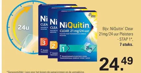 Aanbieding: NiQuitin Clear