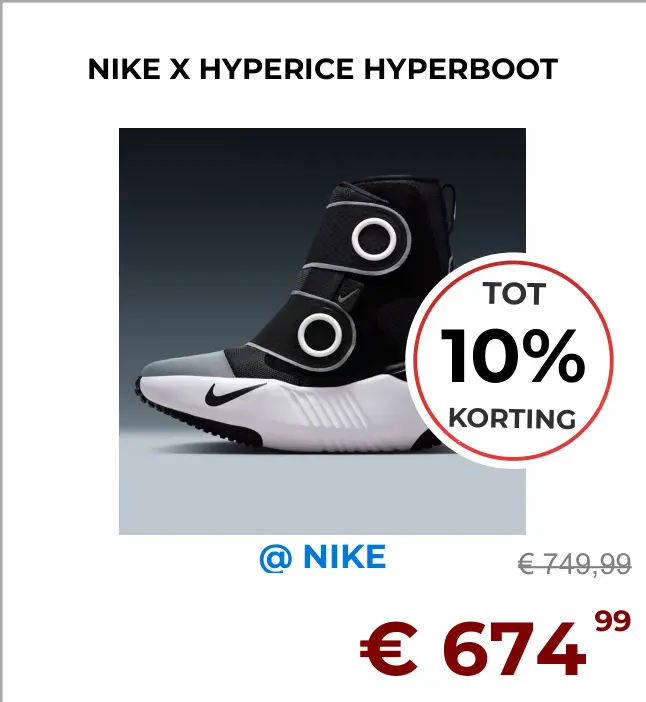Aanbieding: Nike x hyperice hyperboot