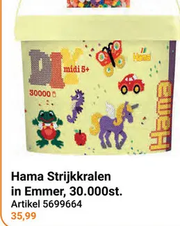 Aanbieding: Hama Strijkkralen in Emmer, 30.000st.