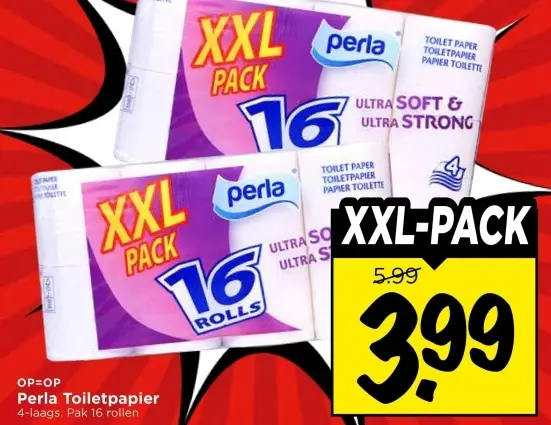 Aanbieding: Perla Toiletpapier