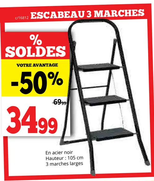 Offre: Escabeau 3 marches