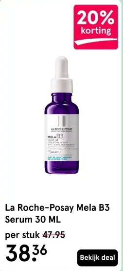 Aanbieding: La Roche-Posay Mela B3 Serum 30 ML