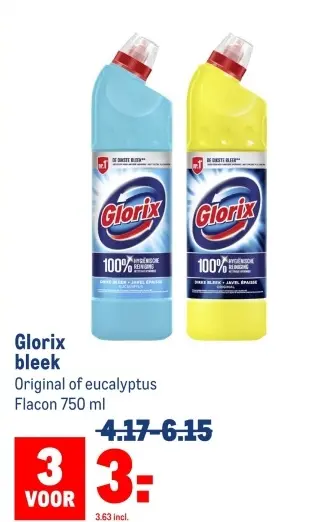 Aanbieding: Glorix bleek