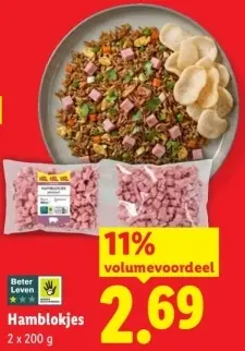 Aanbieding: Hamblokjes