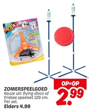 Aanbieding: Zomerspeelgoed