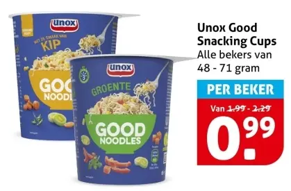 Aanbieding: Good Snacking Cups