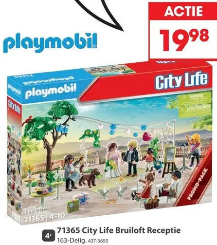 Aanbieding: 71365 City Life Bruiloft Receptie