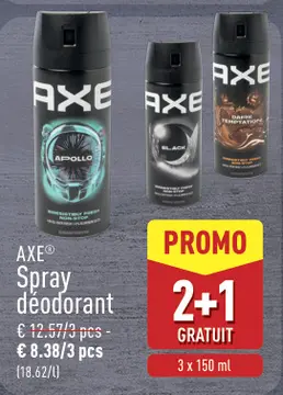 Offre: Spray déodorant