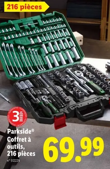 Offre: Coffret à outils