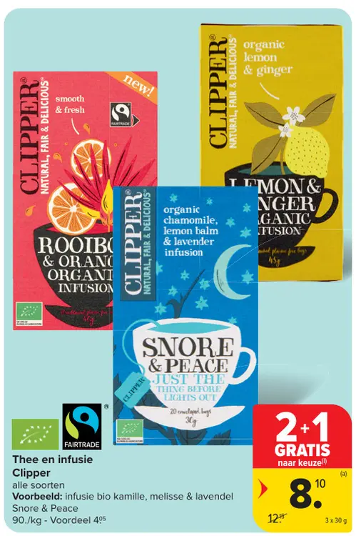 Promotie: Thee en infusie