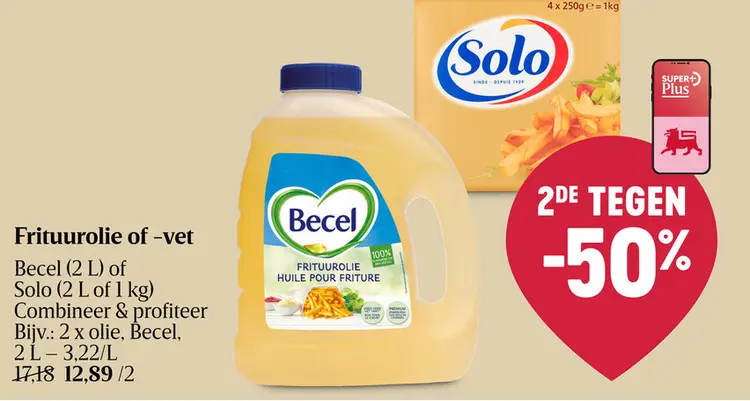 Promotie: Frituurolie of -vet