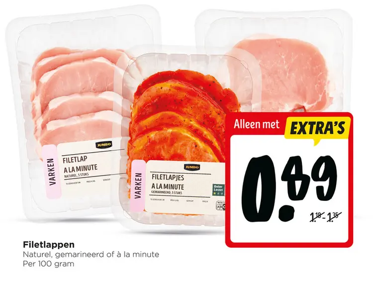 Aanbieding: Filetlappen
