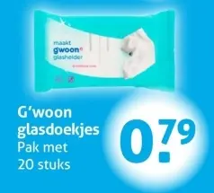 Aanbieding: G'woon glasdoekjes