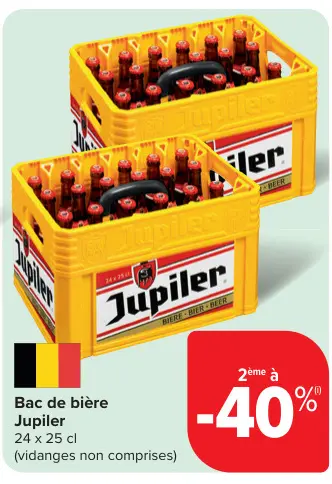 Offre: Bac de bière