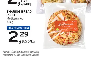 Offre: SHARING BREAD PIZZA