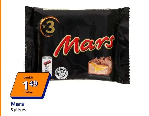 Offre: Mars