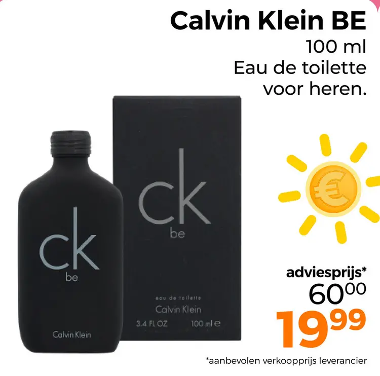 Aanbieding: Calvin Klein BE