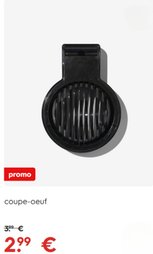 Offre: coupe-oeuf