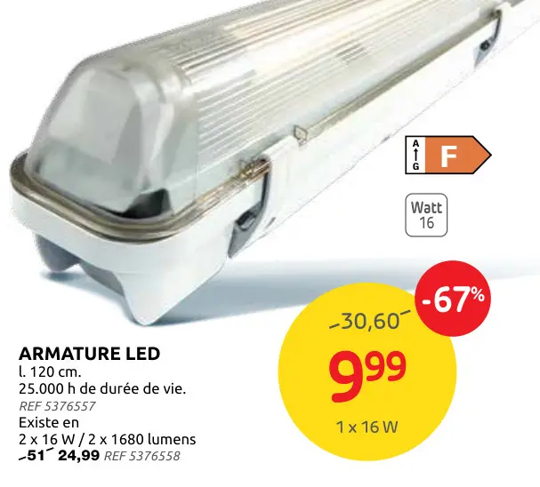 Offre: Armature led
