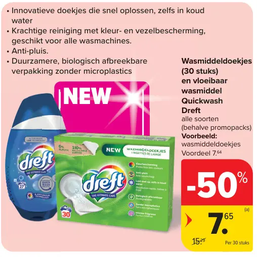 Promotie: Wasmiddeldoekjes