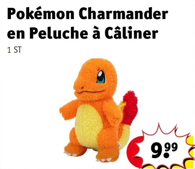 Offre: Charmander en Peluche à Câliner
