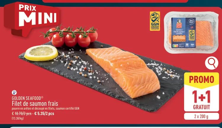 Offre: Filet de saumon frais