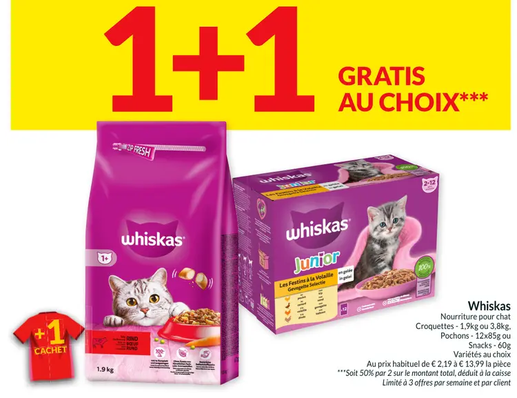 Offre: Nourriture pour chat