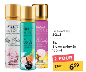 Offre: Brume parfumée