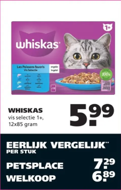 Aanbieding: Vis selectie 1+