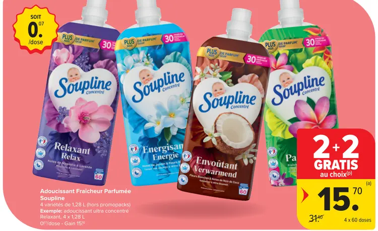 Offre: Adoucissant Fraîcheur Parfumée