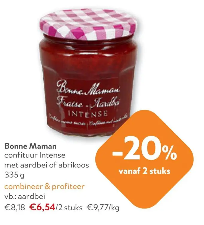 Aanbieding: Bonne Maman confituur Intense