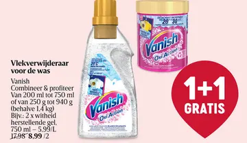 Aanbieding: Vlekverwijderaar voor de was