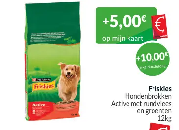 Promotie: Hondenbrokken Active