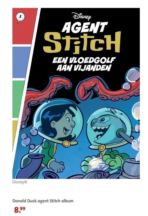 Aanbieding: Donald Duck agent Stitch album