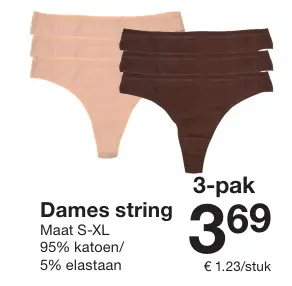 Aanbieding: Dames string