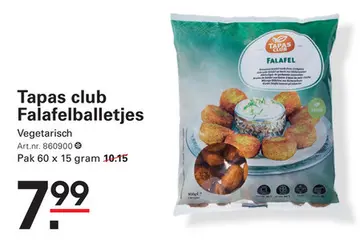 Aanbieding: Tapas club Falafelballetjes