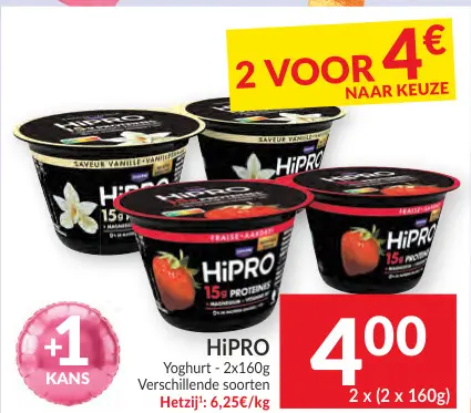 Promotie: Yoghurt