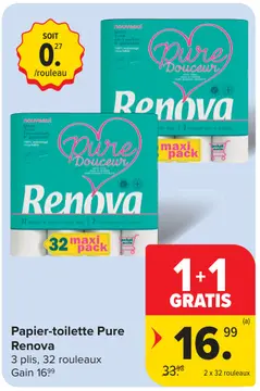 Offre: Papier-toilette Pure