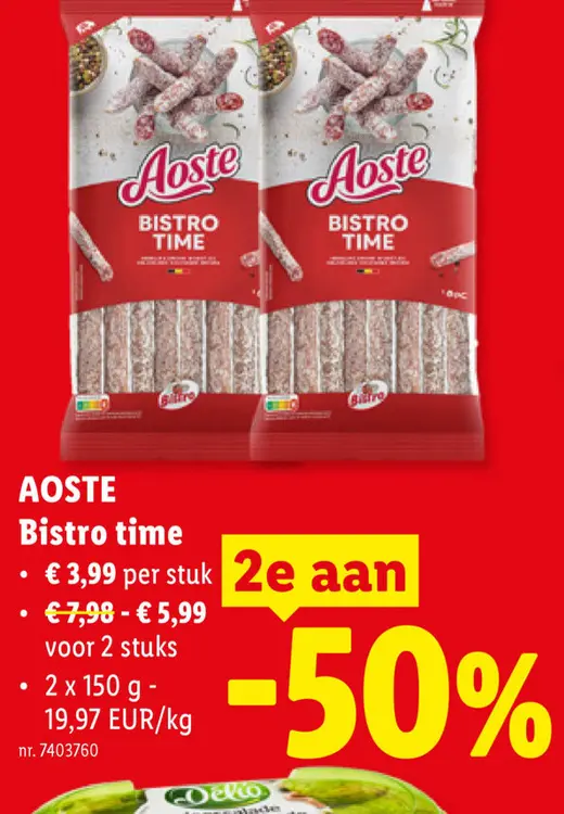 Promotie: Bistro time