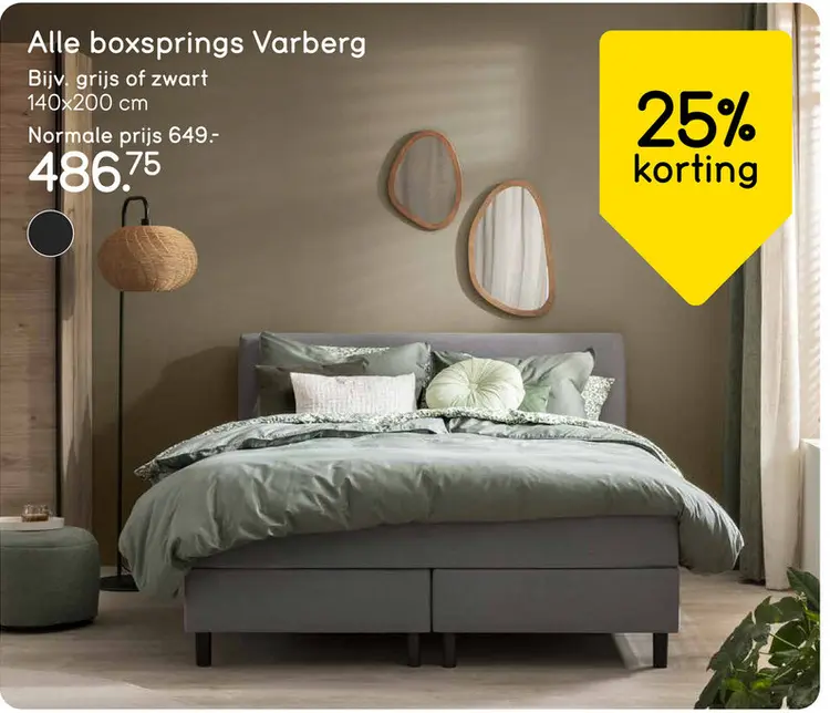 Aanbieding: Boxsprings Varberg