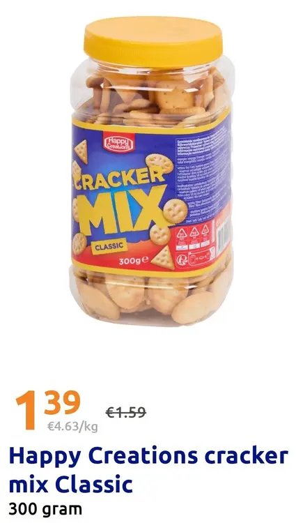 Promotie: Happy Creations Cracker mix Classic