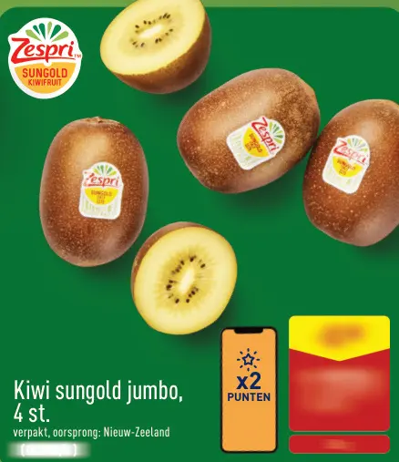 Promotie: Kiwi sungold jumbo