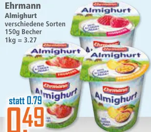 Aanbieding: Ehrmann Almighurt