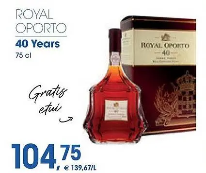 Promotie: Royal oporto