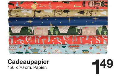 Promotie: Cadeaupapier