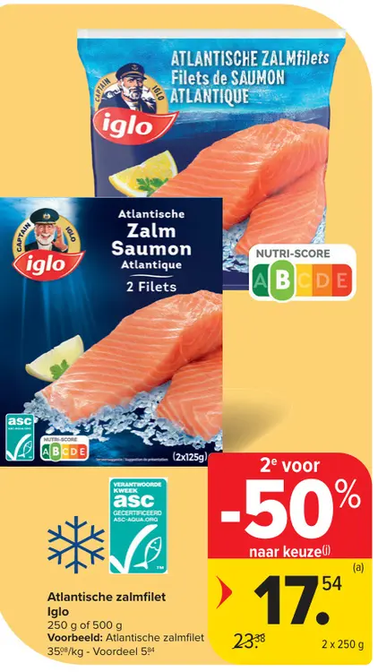 Promotie: Atlantische zalmfilet
