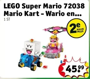 Aanbieding: LEGO Super Mario 72038 Mario Kart - Wario en.