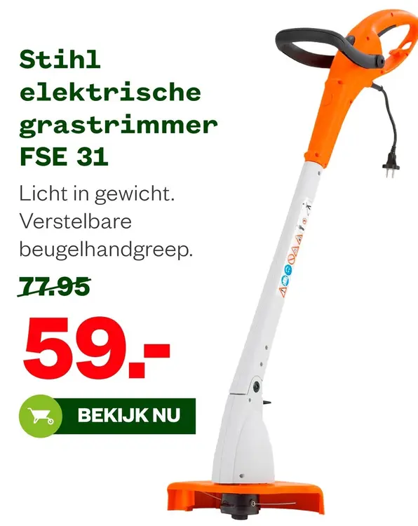 Aanbieding: Elektrische grastrimmer FSE 31